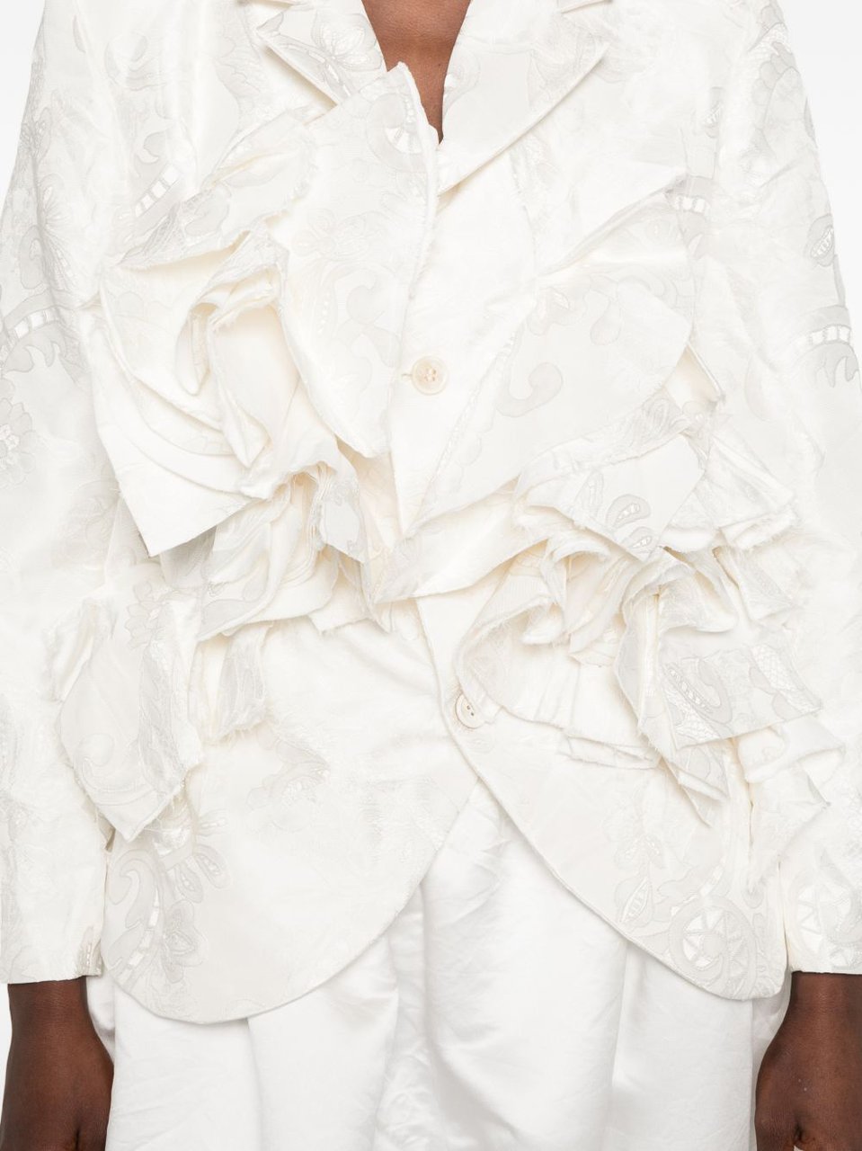 Comme des Garçons Jackets Bianco Wit