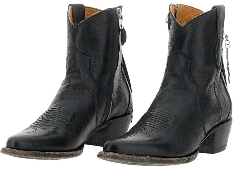Comme des Garçons Black Leather Boots Zwart