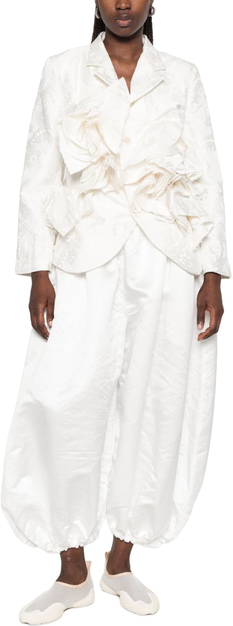 Comme des Garçons Trousers White Wit