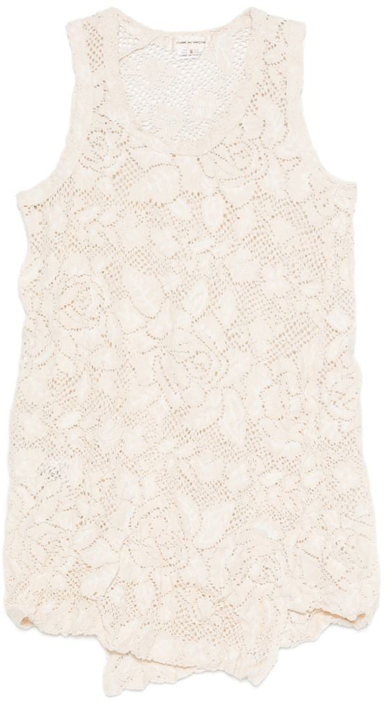 Comme des Garçons Top Ecru Beige