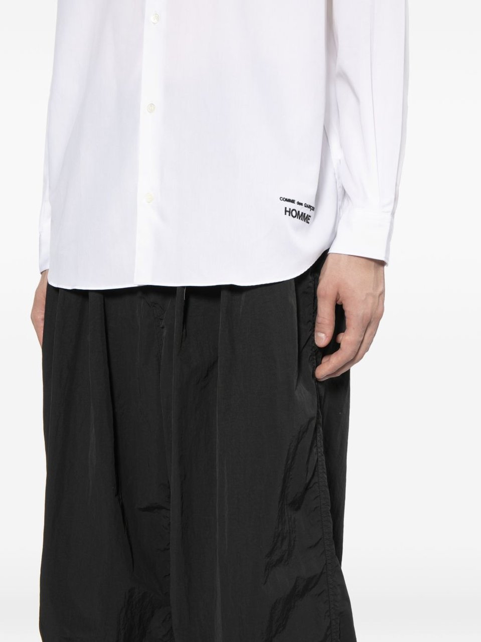Comme des Garçons Black Relaxed Fit Versatile Pants Zwart
