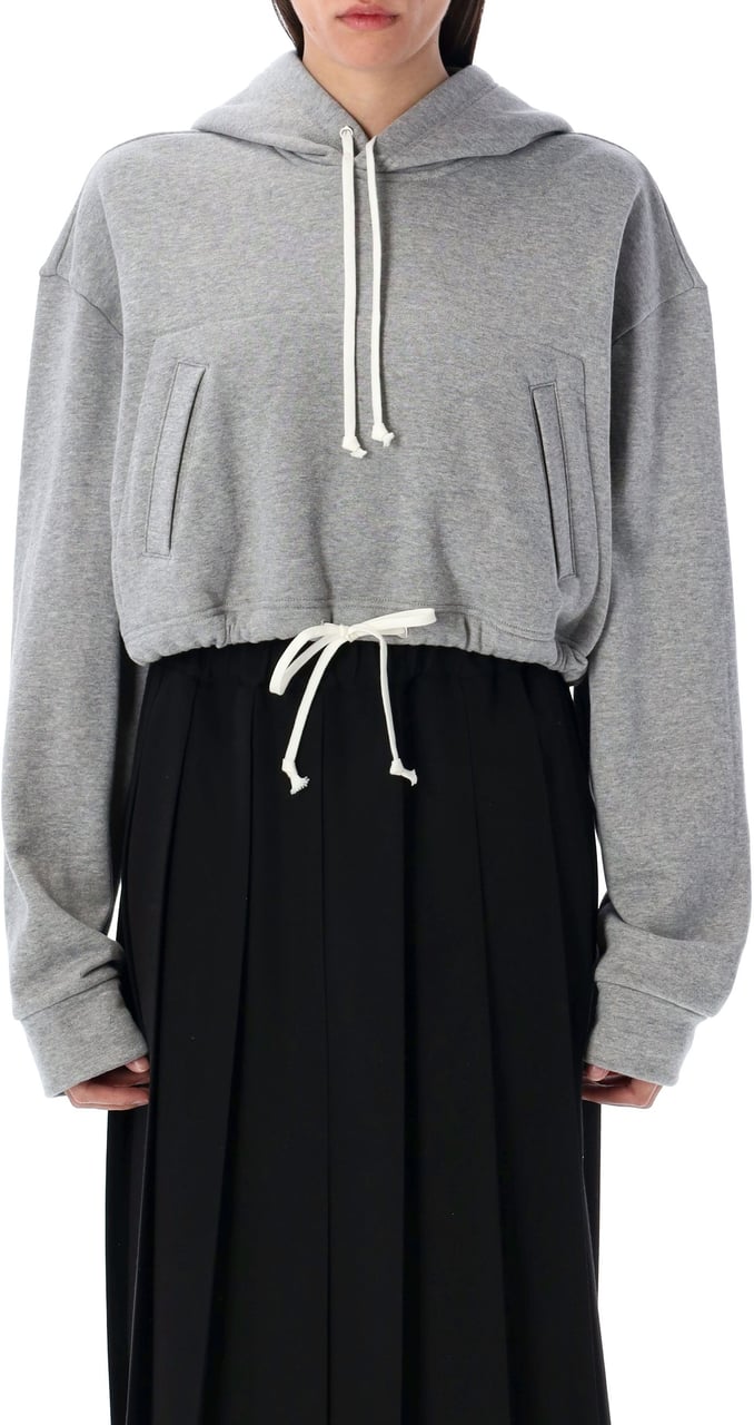 Comme des Garçons Cropped hoodie Grijs