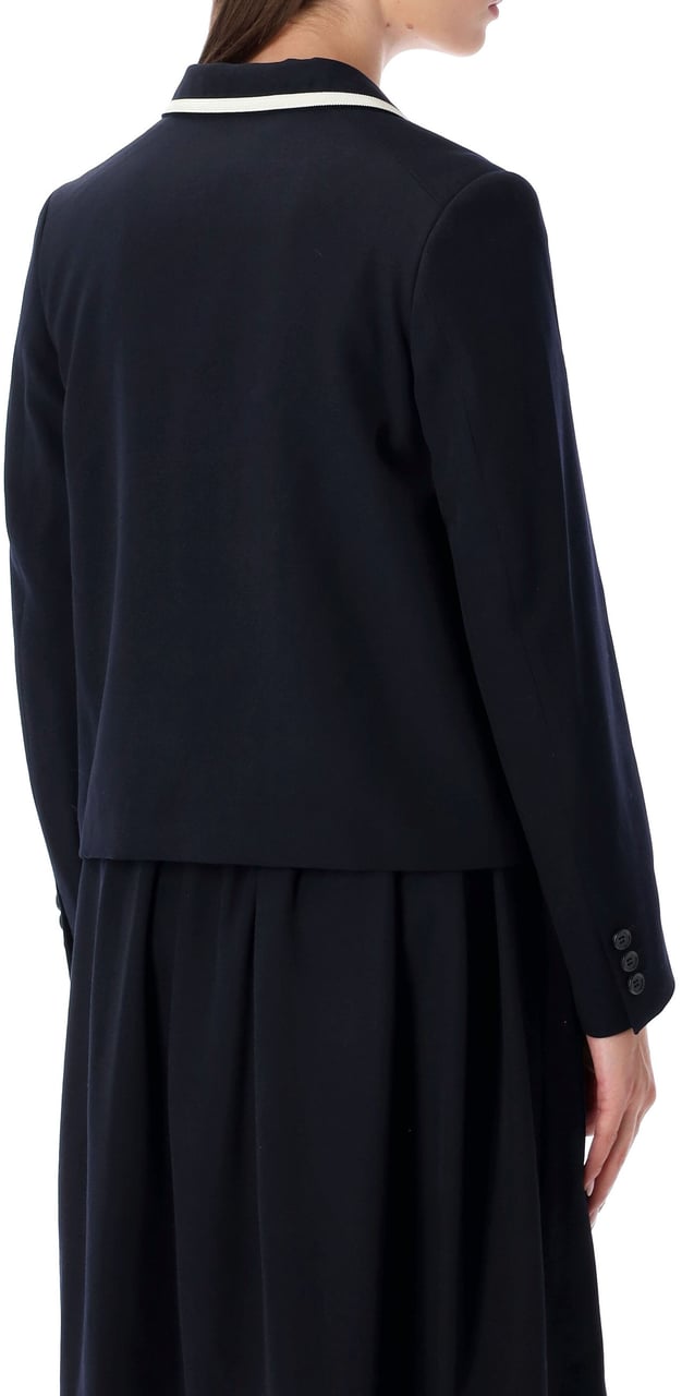 Comme des Garçons Univeristy Blazer Blu Blauw