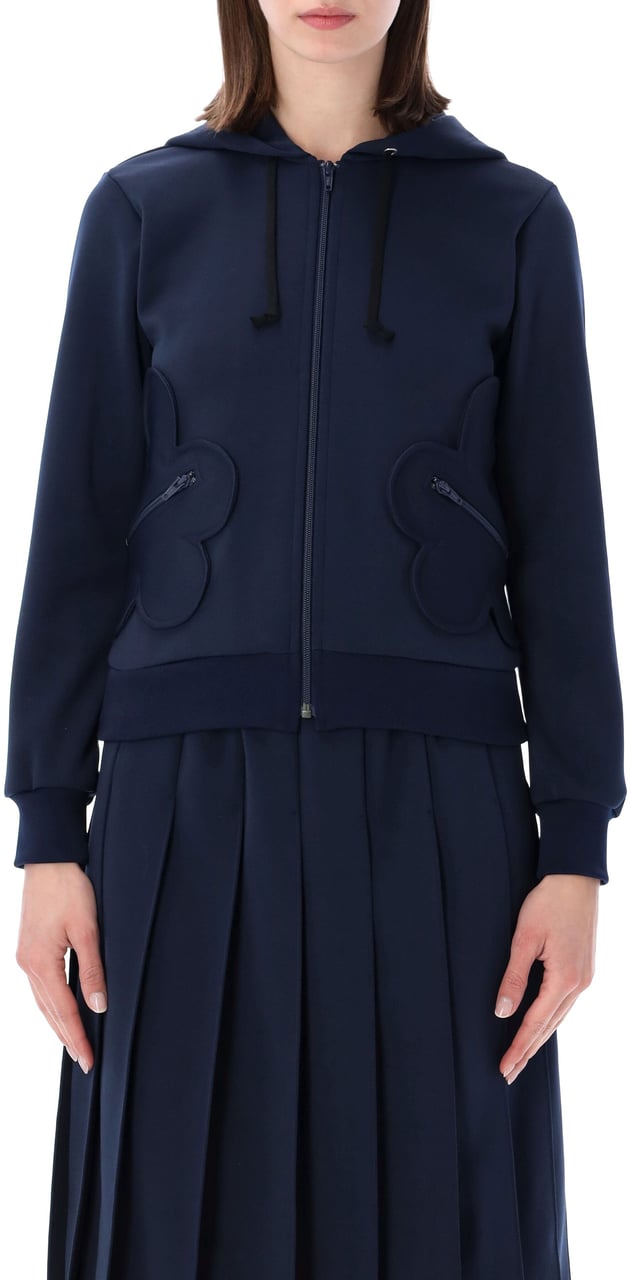 Comme des Garçons Fleece Zip Nevy Blue Navy