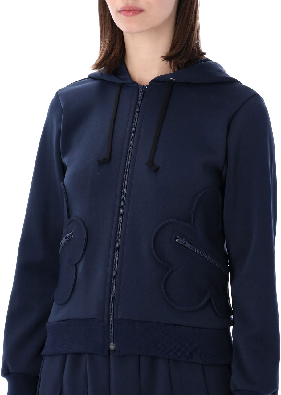 Comme des Garçons Fleece Zip Nevy Blue Navy
