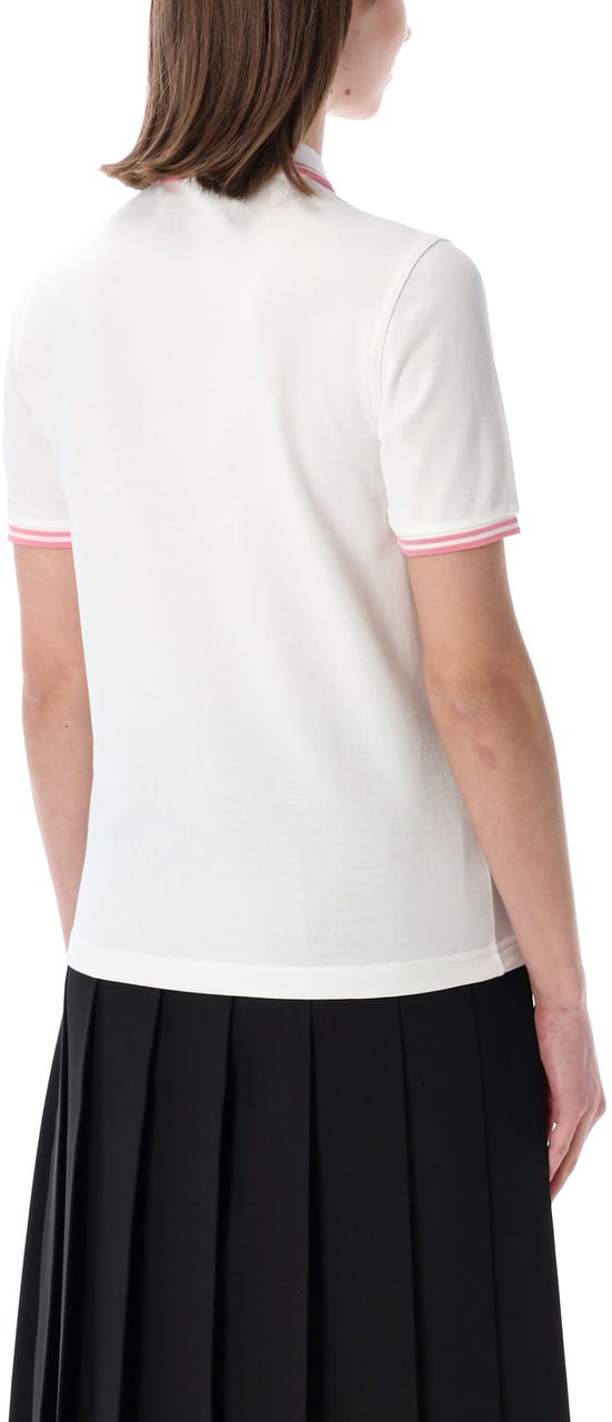 Comme des Garçons Polo Fred Perry Bianco Wit