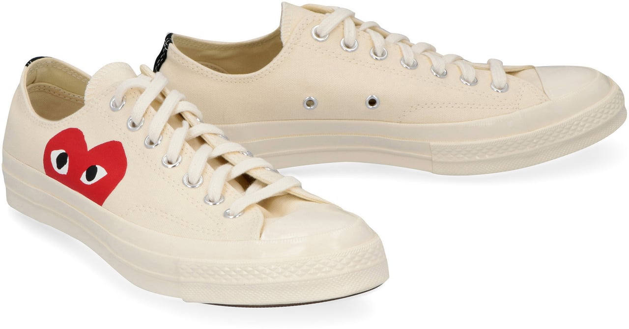 Comme des Garçons Sneakers low-top Chuck 70 Wit