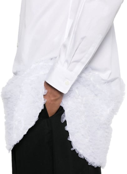 Comme des Garçons White Shirt Wit
