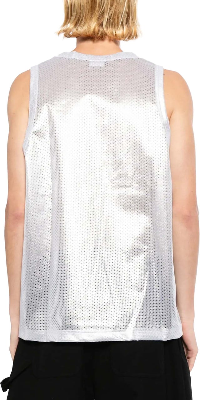 Comme des Garçons Men's T-shirt Silver Zilver