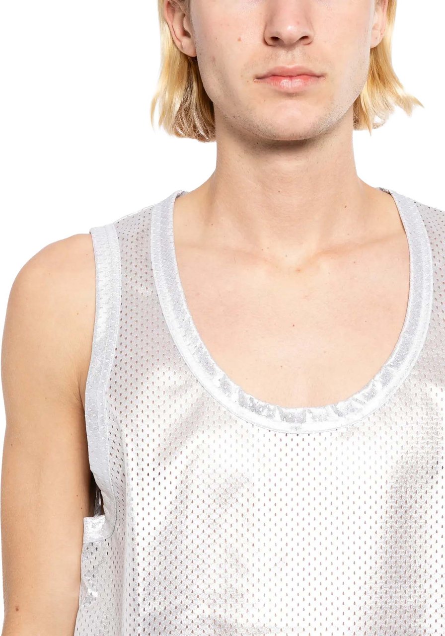 Comme des Garçons Men's T-shirt Silver Zilver