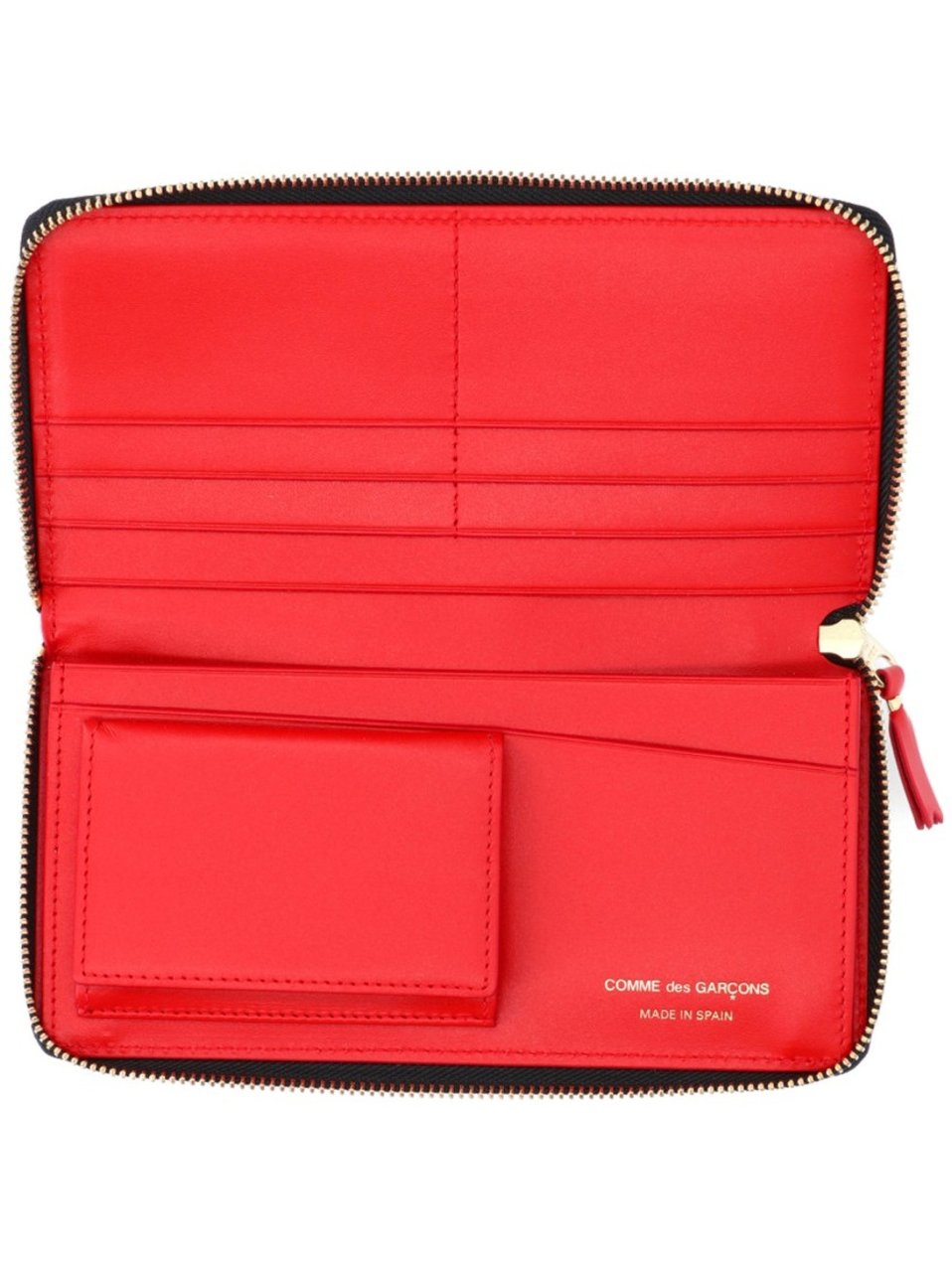 Comme des Garçons Logo Wallet – Red Rood