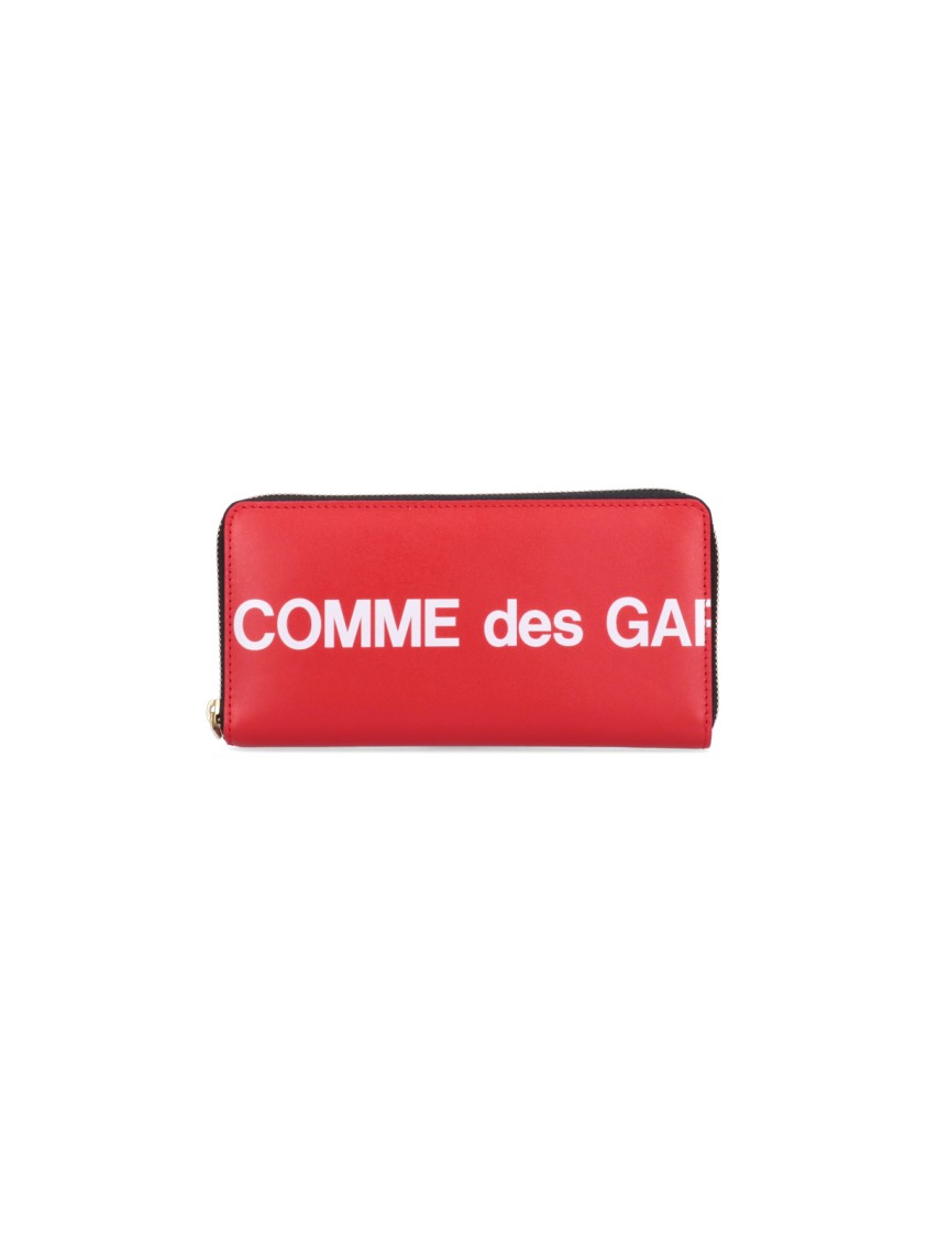 Comme des Garçons Logo Wallet – Red Rood
