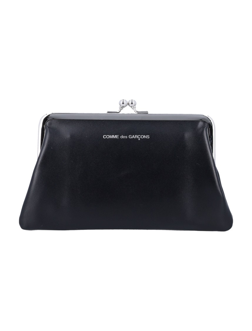 Comme des Garçons Kiss Clasp Wallet M Zwart
