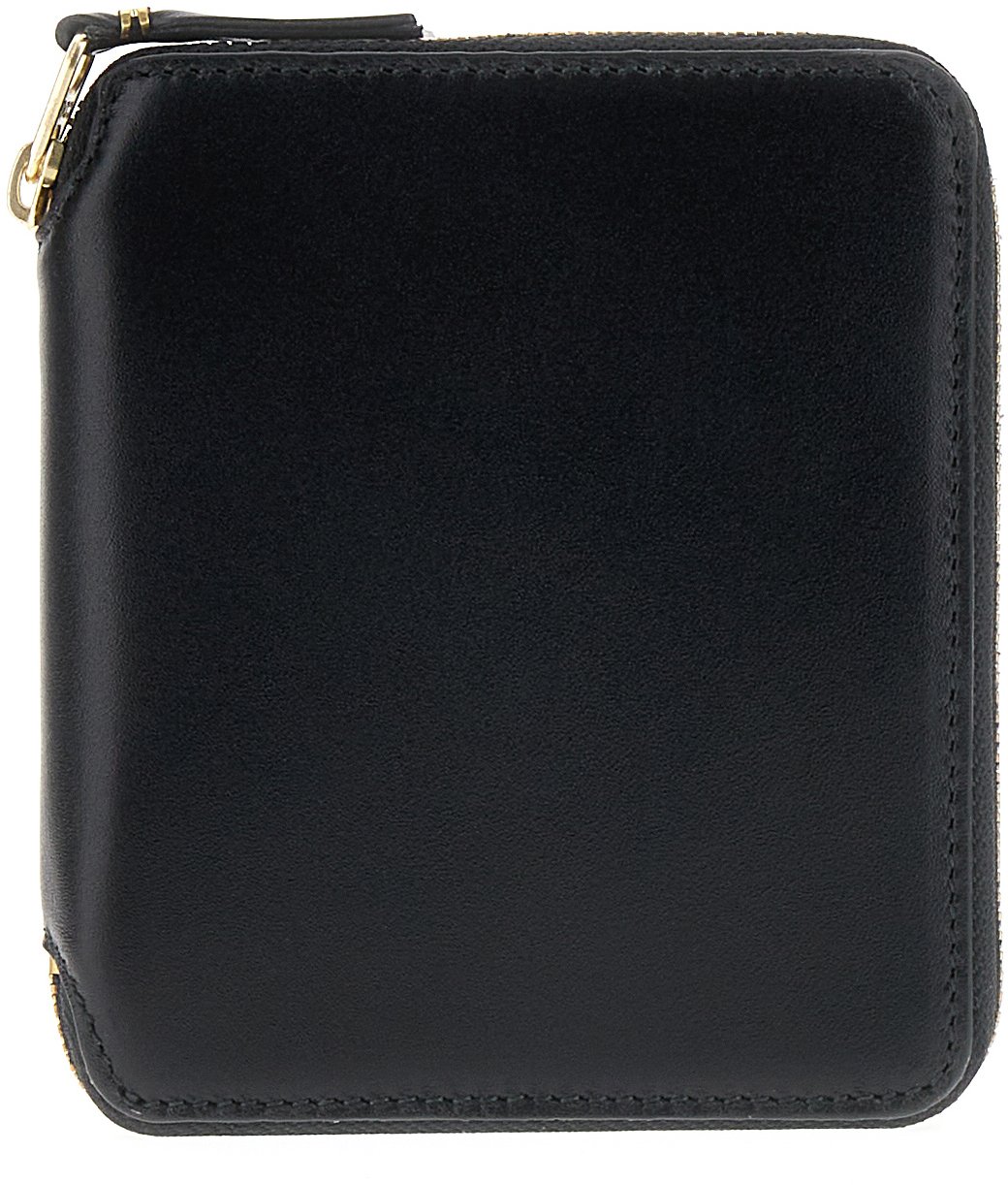 Comme des Garçons Comme des Garcons Black leather wallet Zwart