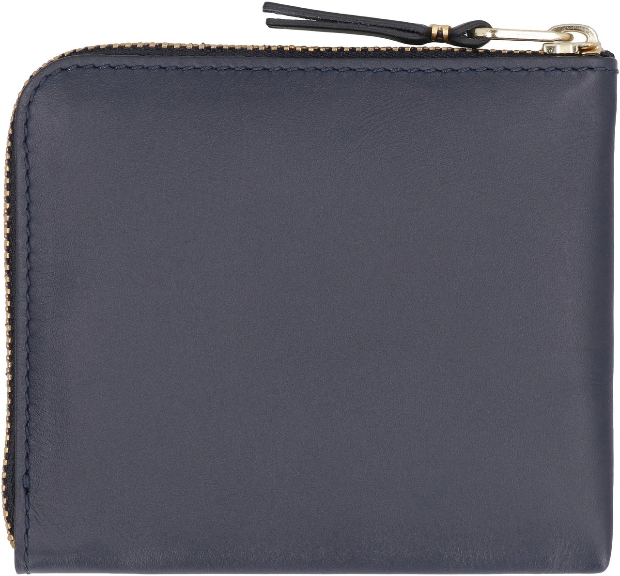 Comme des Garçons Leather wallet Blauw