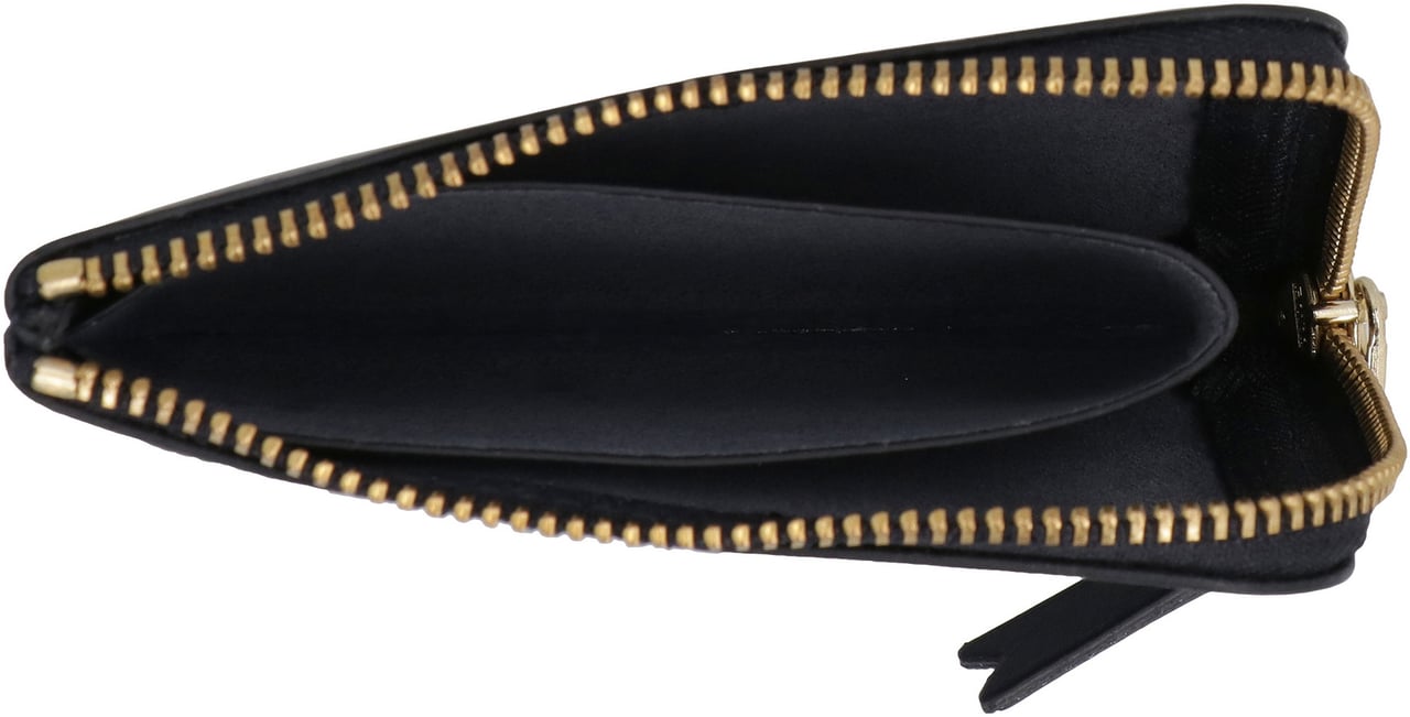 Comme des Garçons Leather wallet Blauw