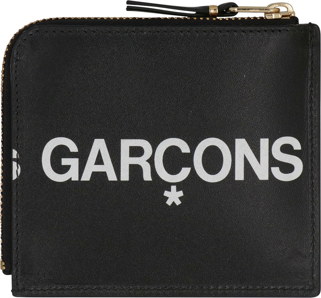 Comme des Garçons Leather wallet Zwart