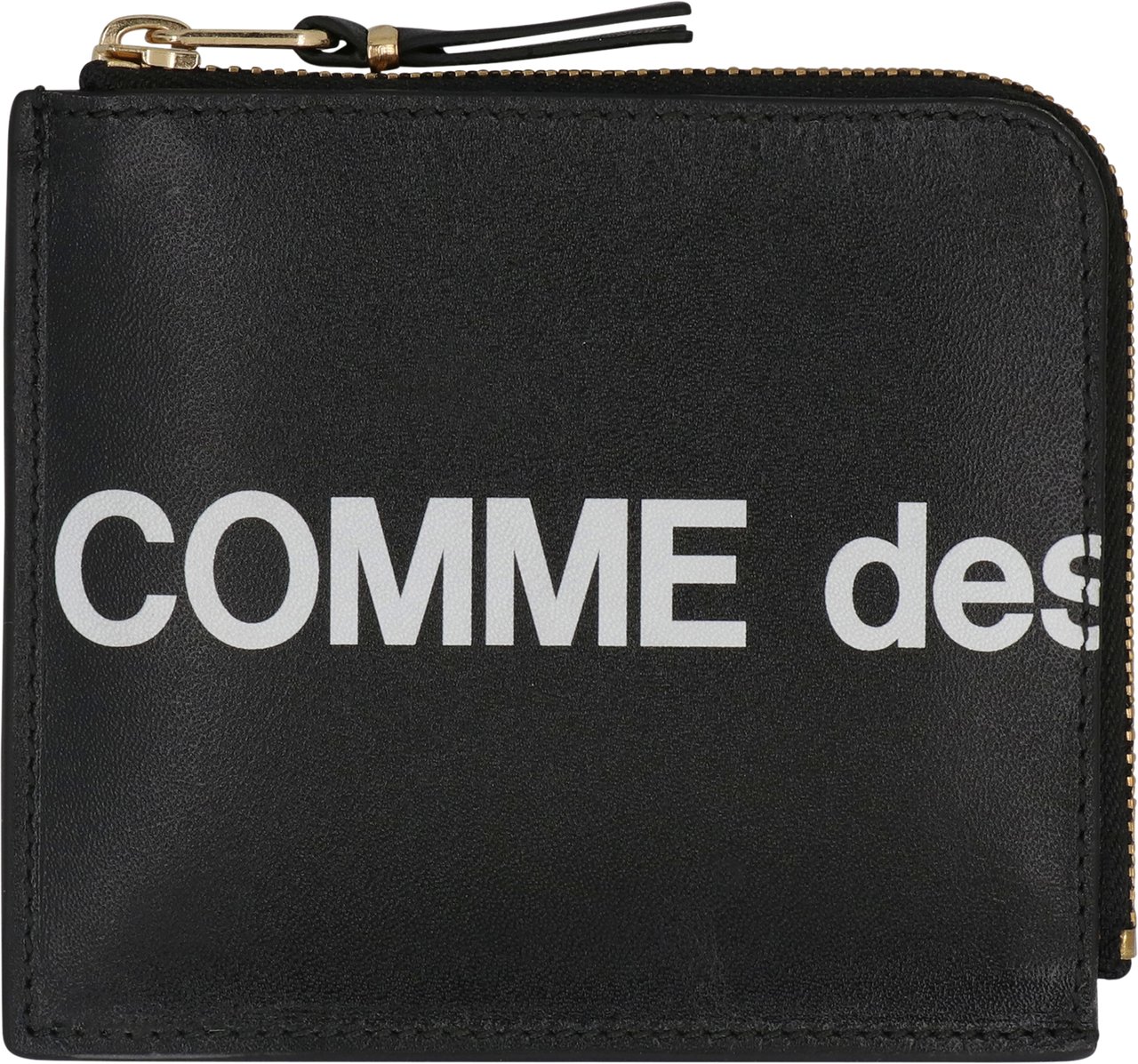 Comme des Garçons Leather wallet Zwart