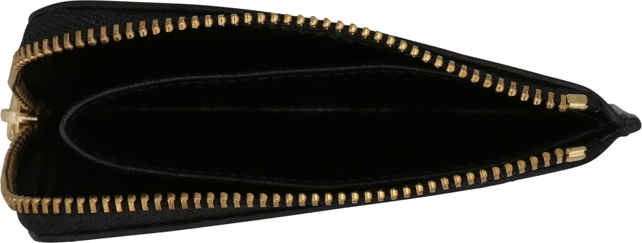 Comme des Garçons Leather wallet Zwart