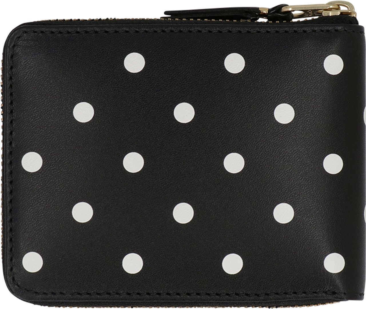 Comme des Garçons Leather wallet Zwart