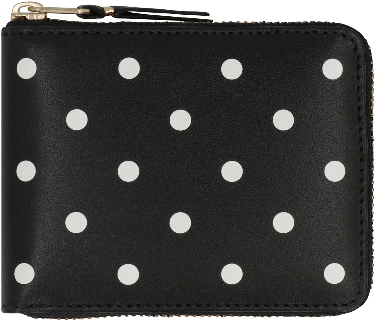 Comme des Garçons Leather wallet Zwart