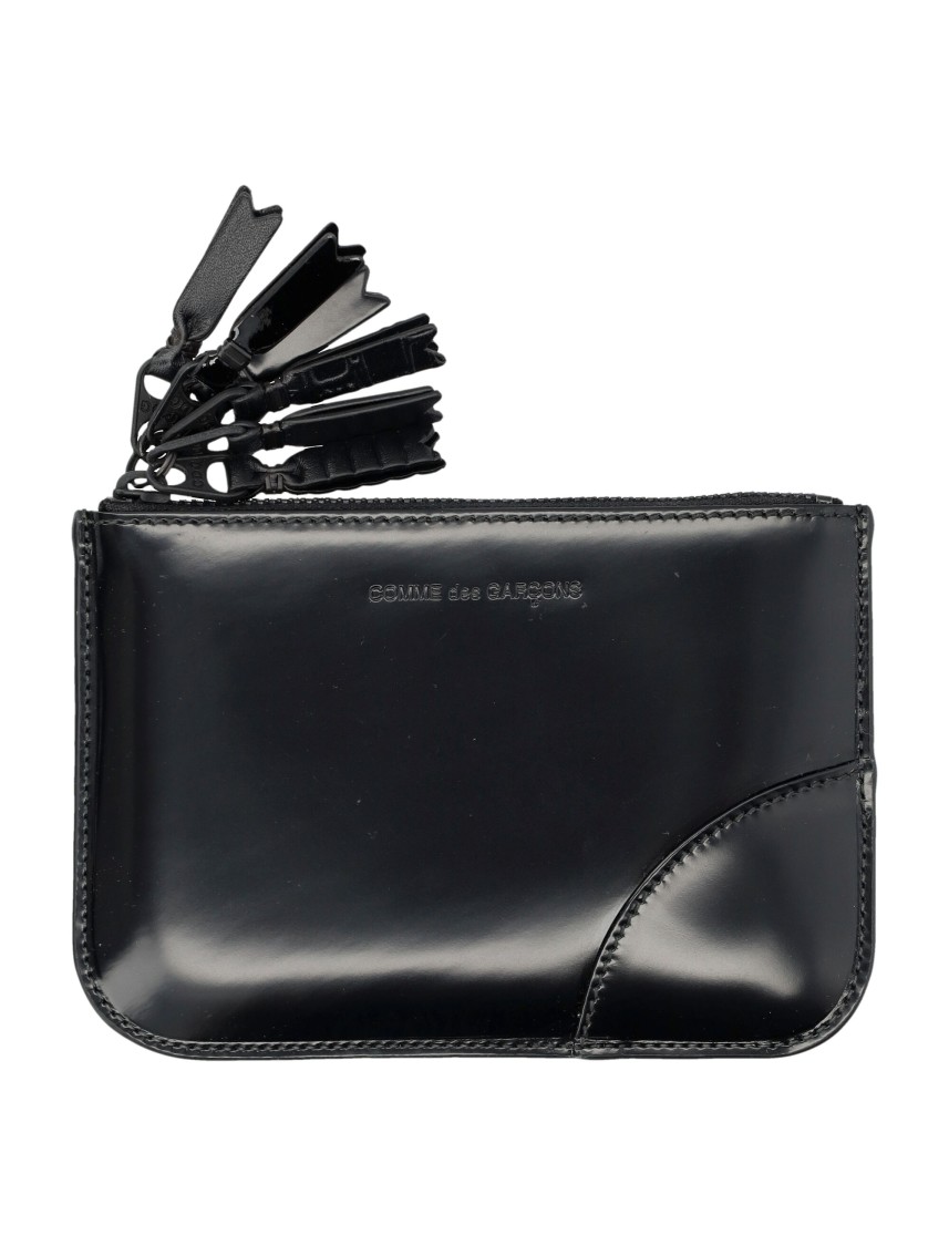 Comme des Garçons Xsmall Zip Pouch Zwart