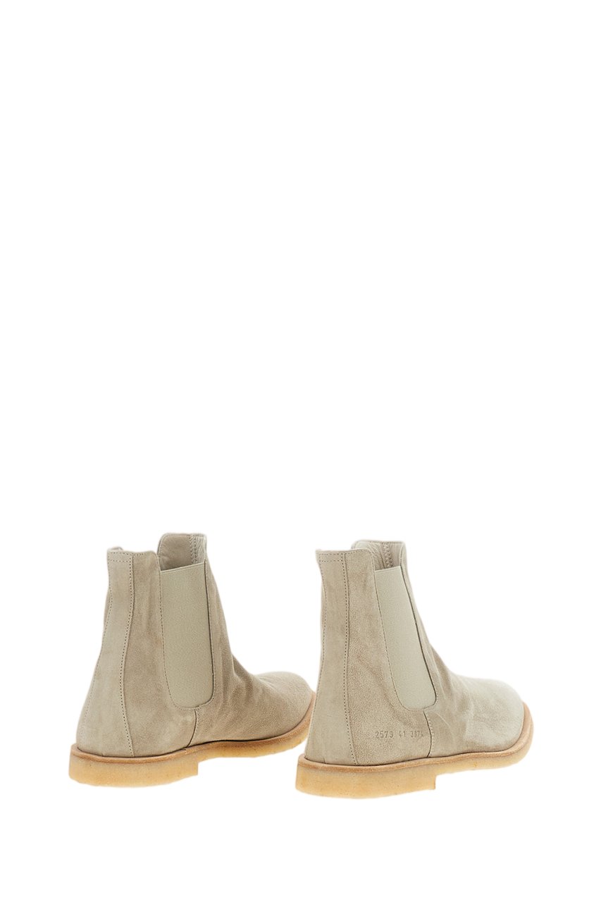Common Projects Chelsea Suede Boot Neutraal