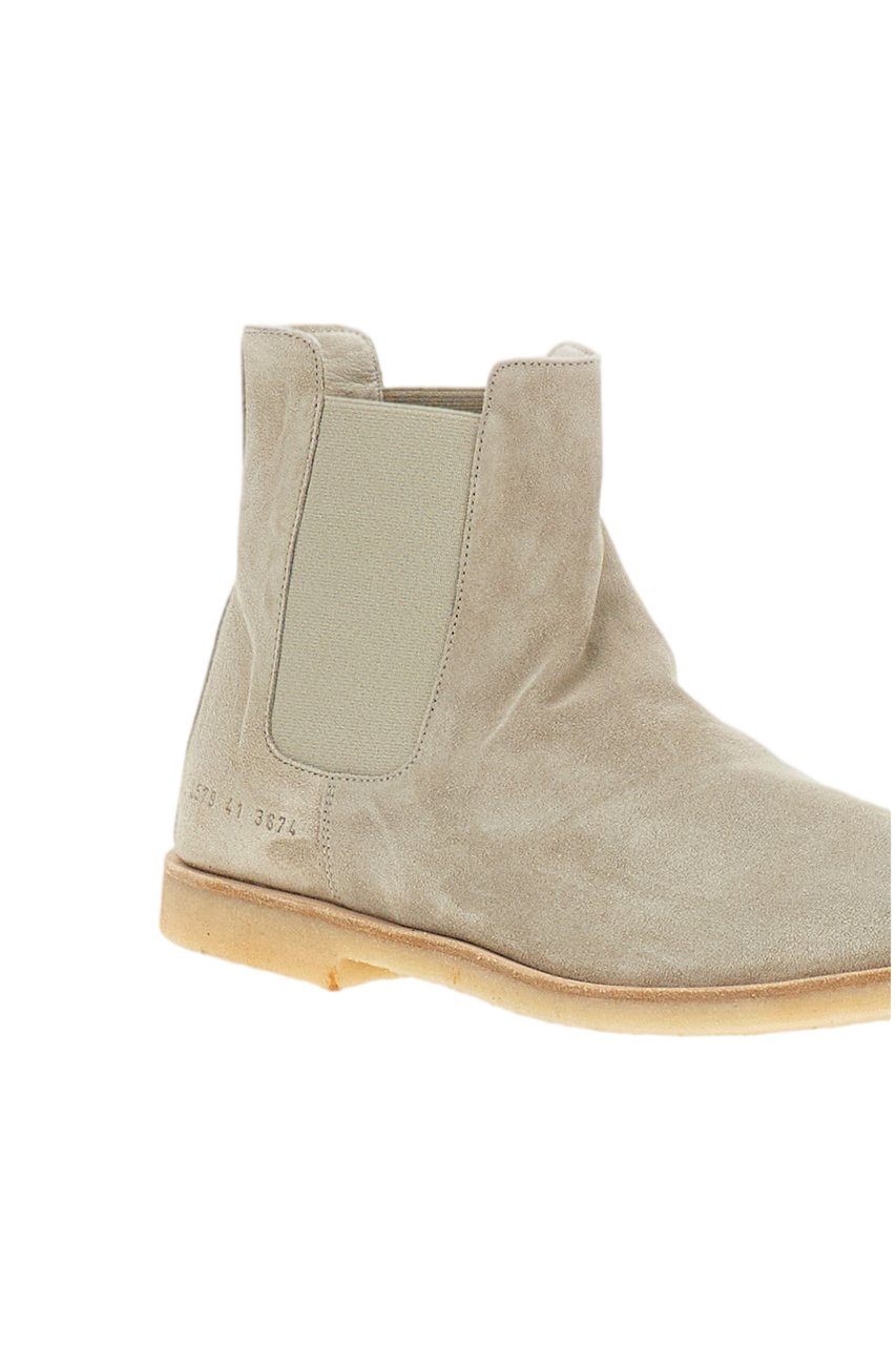 Common Projects Chelsea Suede Boot Neutraal