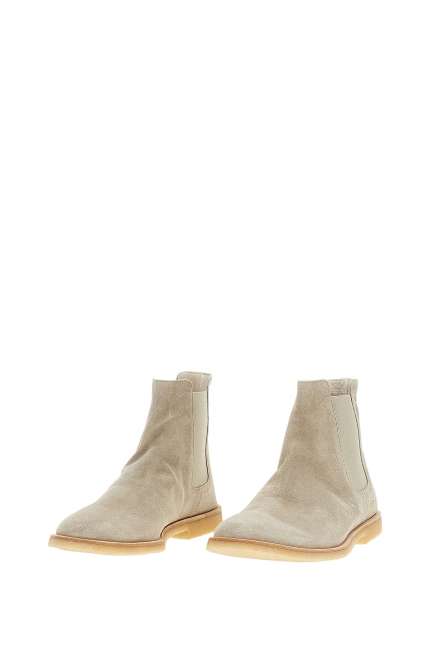 Common Projects Chelsea Suede Boot Neutraal