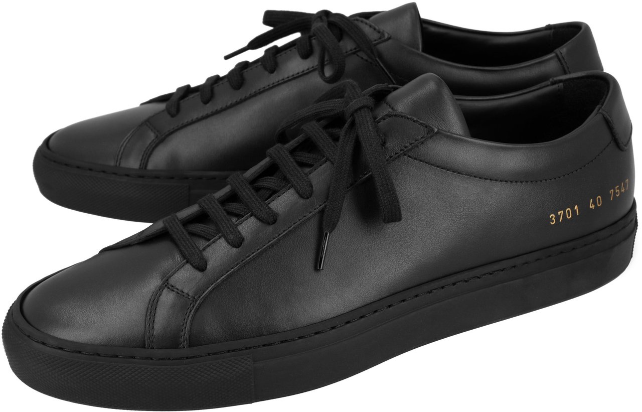 Common Projects Achilles Sneakers Zwart