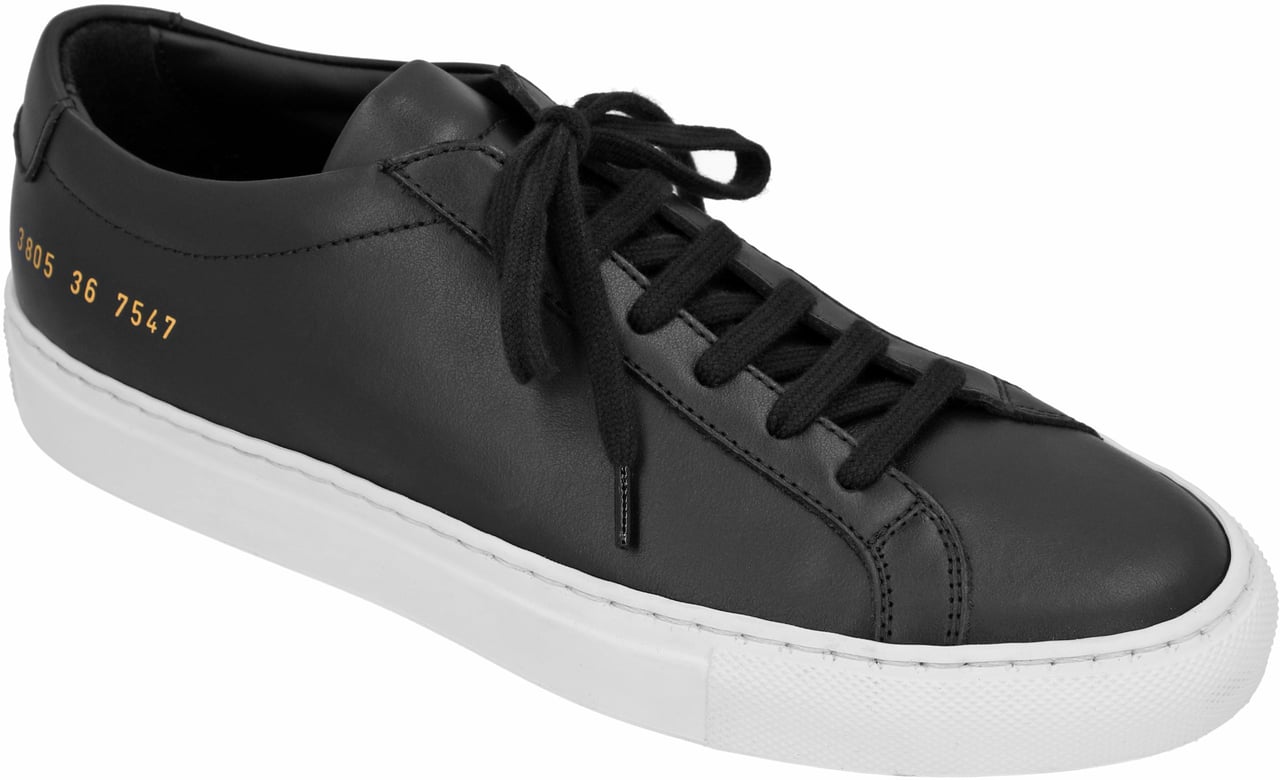 Common Projects Achilles Sneakers Zwart