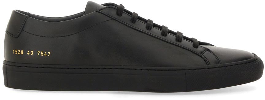 Common Projects SNEAKER "LOW ACHILLES ORIGINAL" Zwart