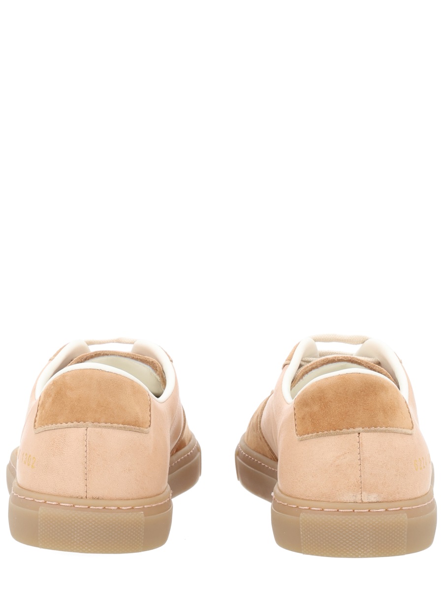 Common Projects Beige Bbal Duo Nappa Leather Sneakers Neutraal