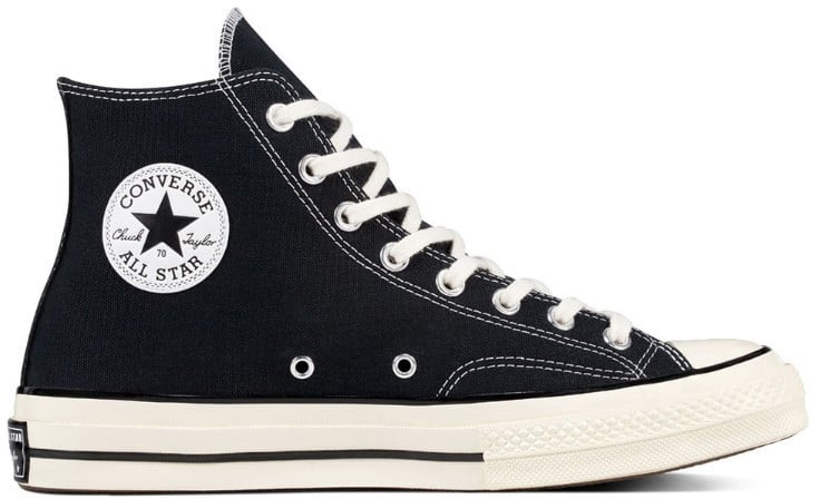 Converse Converse Chuck Taylor All-Star 70 Hi Black Zwart