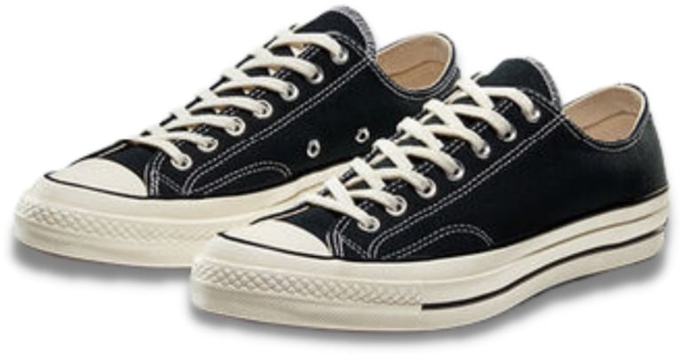 Converse Converse Chuck Taylor All-Star 70 Ox Black White Zwart