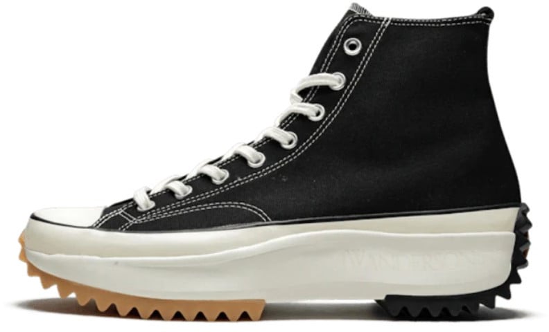 Converse Converse Run Star Hike Hi JW Anderson Black Zwart