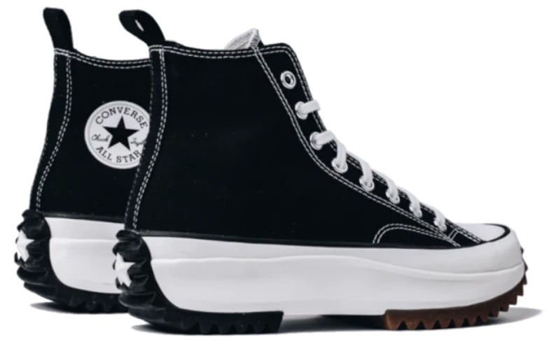 Converse Converse Run Star Hike Hi Black White Gum Zwart