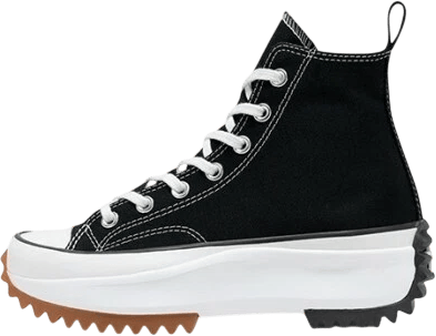 Converse Sneakers Run Star Hike Hi Nere Zwart
