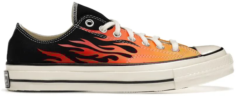 Converse Converse Chuck Taylor All Star 70 Ox Archival Flame Print Zwart