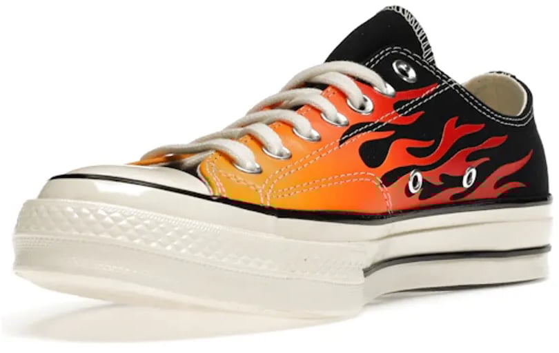 Converse Converse Chuck Taylor All Star 70 Ox Archival Flame Print Zwart