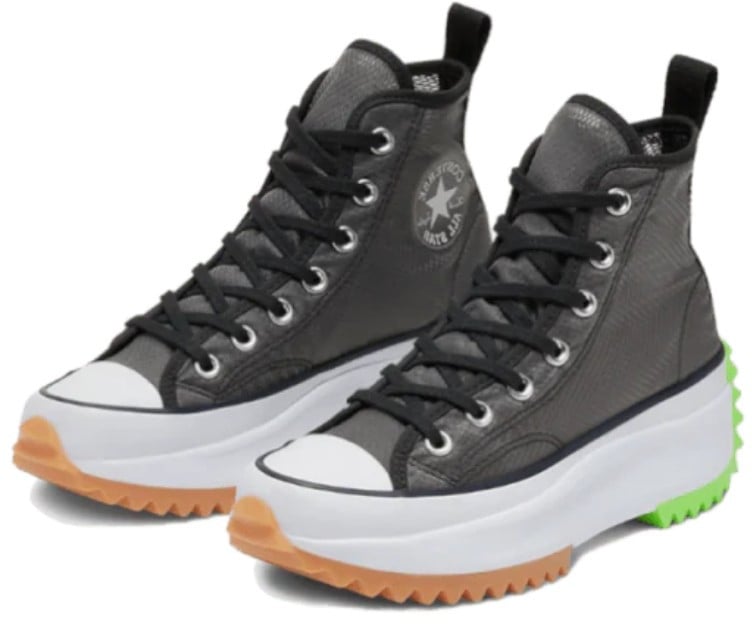 Converse Converse Run Star Hike Hi Concrete Heat Black Zwart