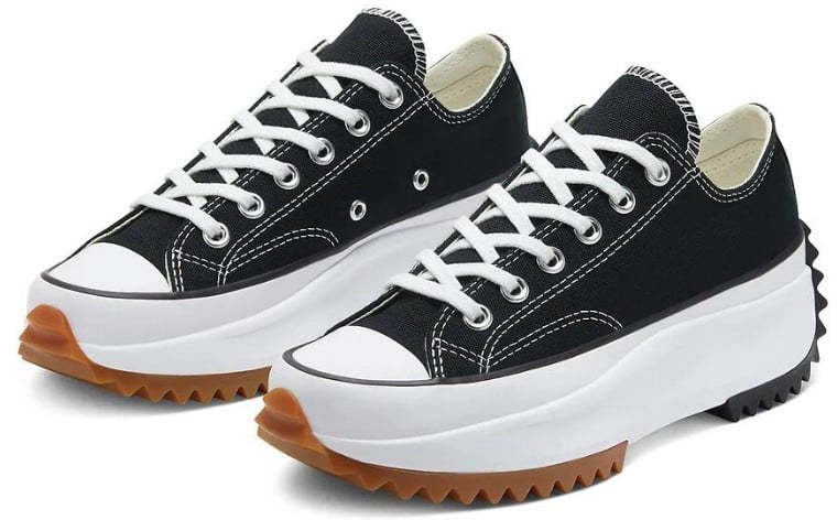 Converse Converse Run Star Hike Low Black Gum Zwart