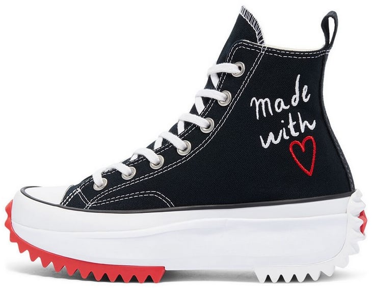 Converse Converse Run Star Hike Coeur Rouge Zwart