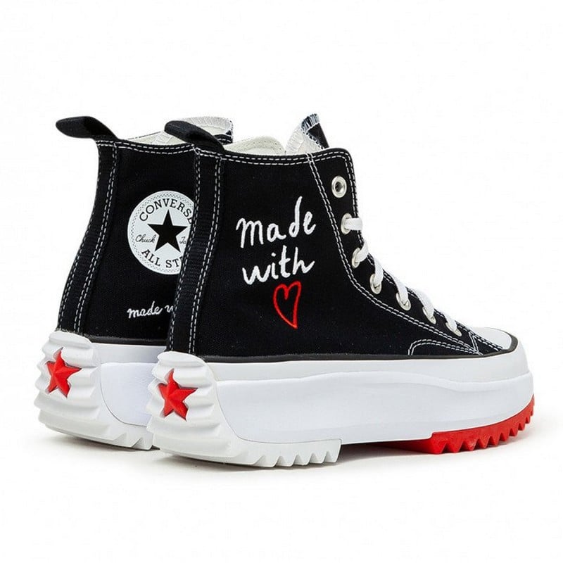 Converse Converse Run Star Hike Coeur Rouge Zwart
