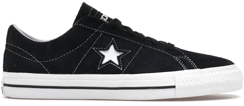 Converse Converse One Star Pro Ox Black Black White Wit