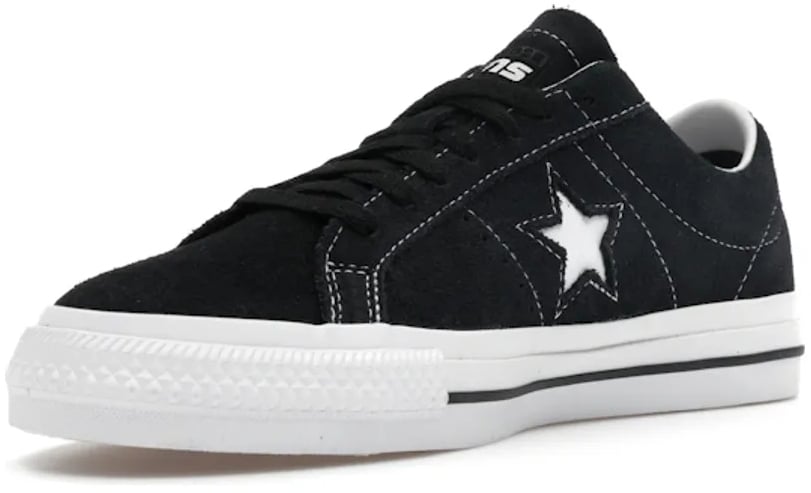 Converse Converse One Star Pro Ox Black Black White Wit