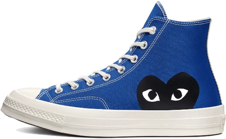 Converse Converse Chuck Taylor All-Star 70s Hi Comme des Garçons Play Blue Quartz Wit