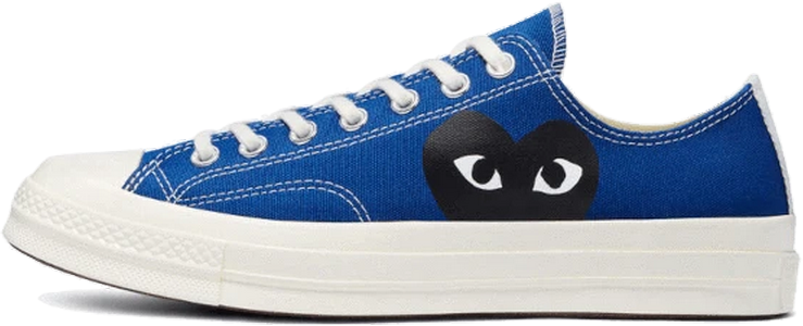 Converse Converse Chuck Taylor All-Star 70s Ox Comme des Garçons PLAY Blue Quartz Blauw
