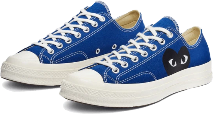 Converse Converse Chuck Taylor All-Star 70s Ox Comme des Garçons PLAY Blue Quartz Blauw