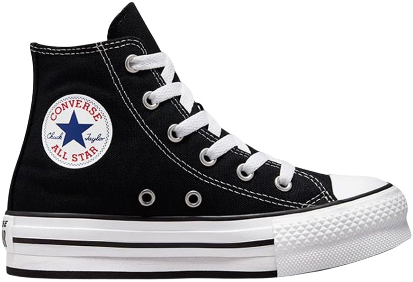 Converse Sneakers Ctas Eva Lift Hi Nero Zwart